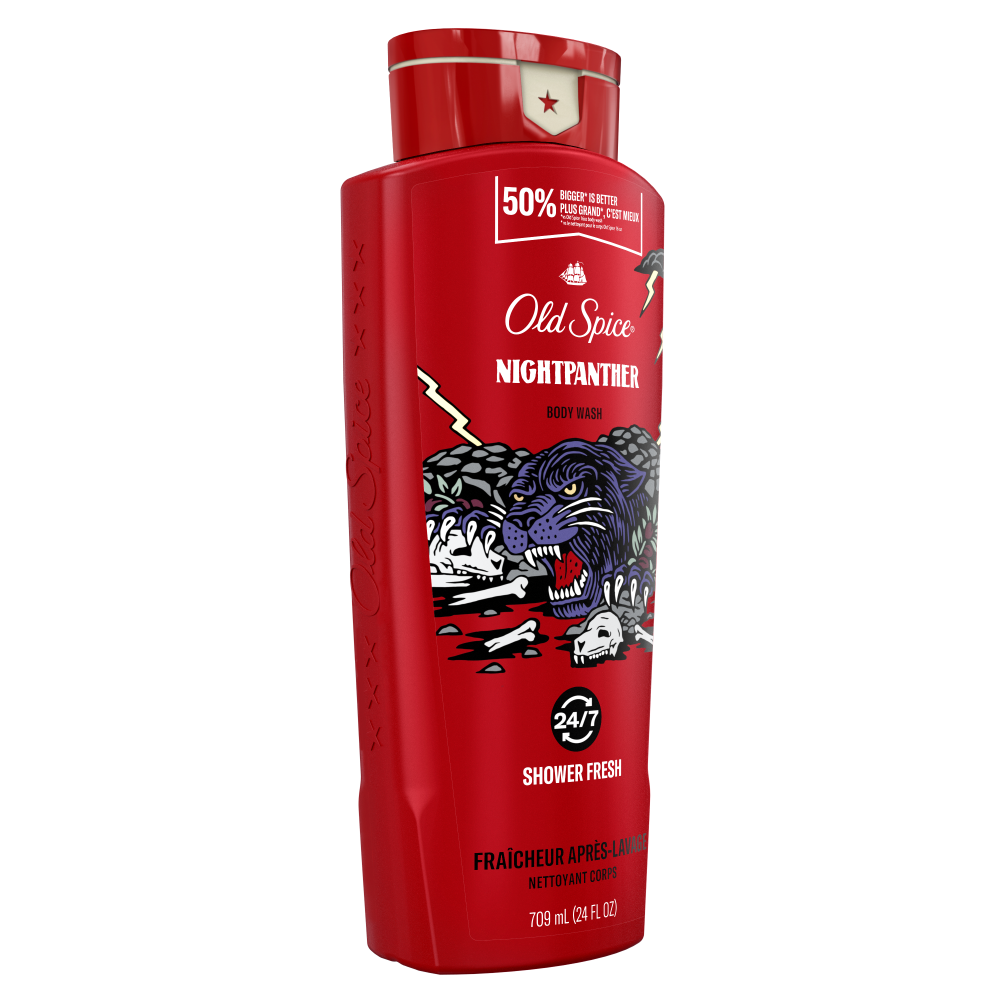 NightPanther Body Wash, 24 oz