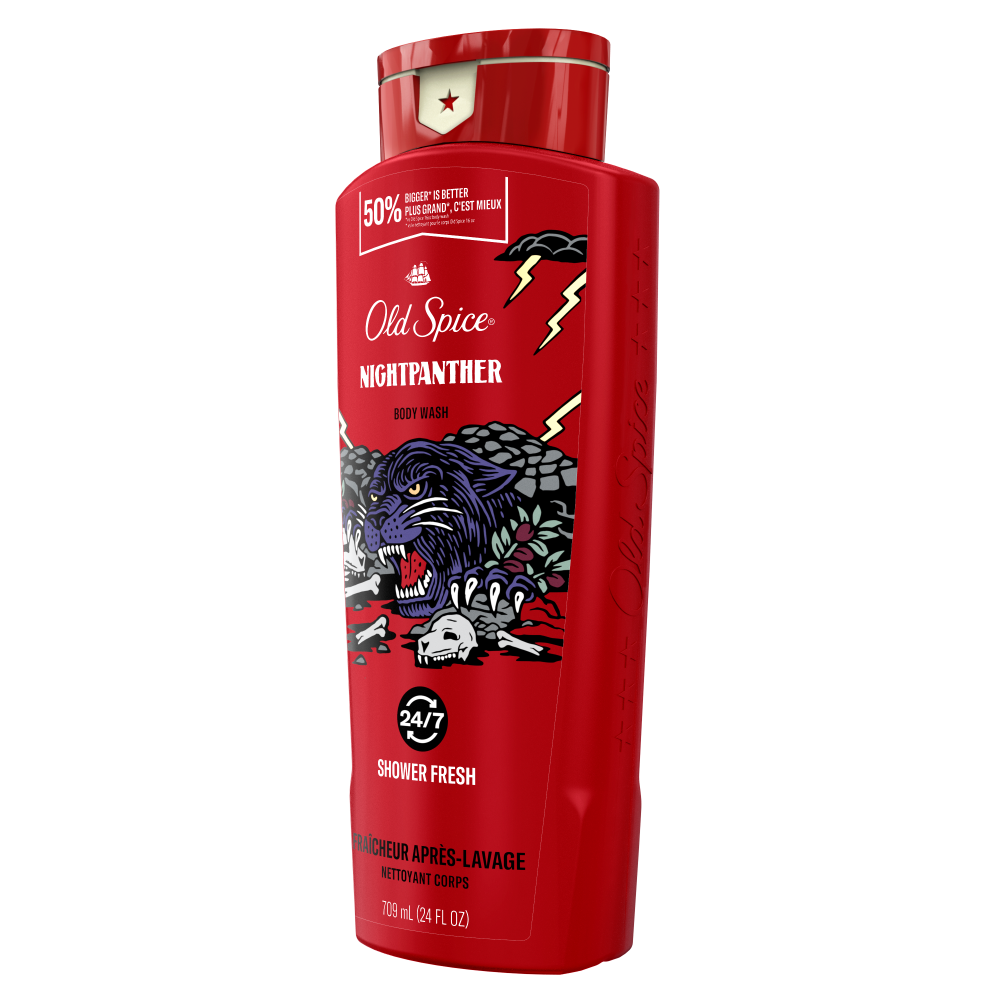 NightPanther Body Wash, 24 oz