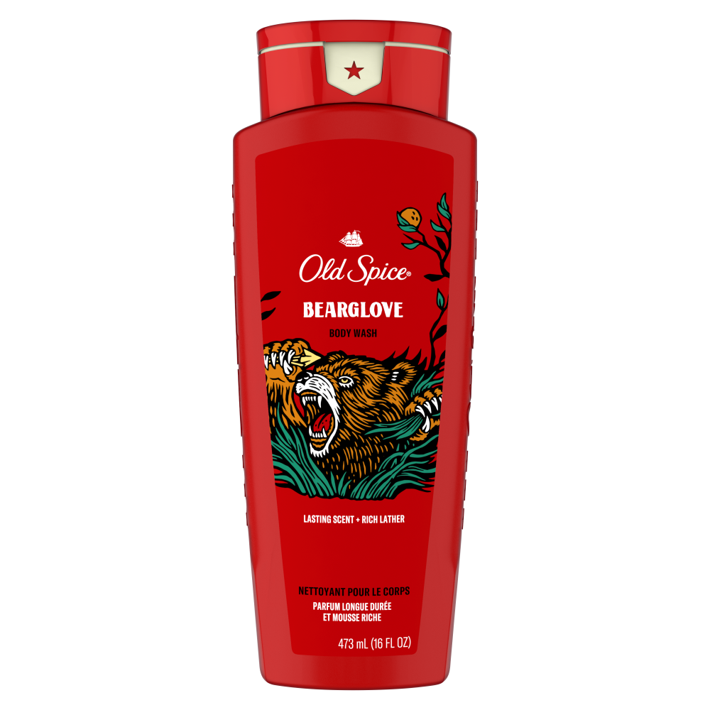  Bearglove Body Wash, 16 oz